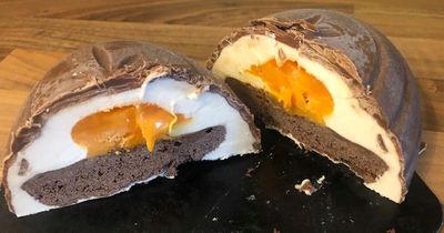 I tried Iceland's supersized Cadbury Creme Egg dessert