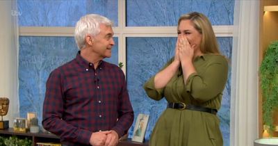 Josie Gibson blushes as she's sent admiring message by secret Corrie crush on This Morning