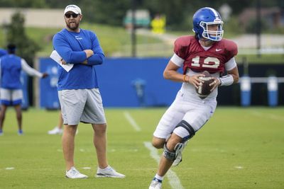 Liam Coen explains why he showed Rams film to players at Kentucky every week