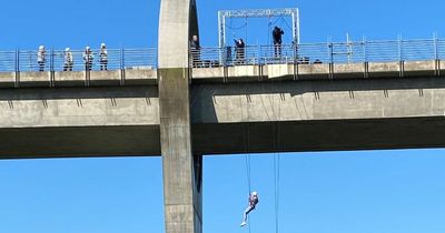 Falkirk Wheel abseil sees £18,000 raised for Spina Bifida charity