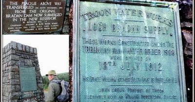 Two valued pieces of Ayrshire's water works history stolen in mindless theft