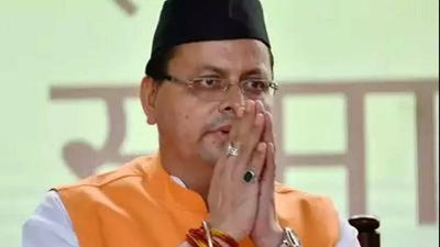 BJP departs from precedent, names Pushkar Singh Dhami Uttarakhand CM