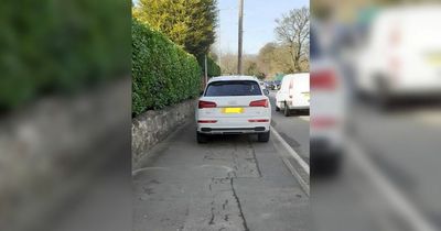 Dad's fury over 'selfish' Audi parked outside school