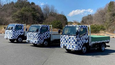 Mitsubishi Fuso Unveils Test Vehicles Of Next-Gen eCanter