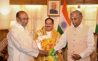 Biren Singh sworn in as Chief Minister of Manipur