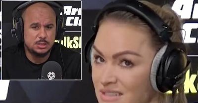 Laura Woods ruins Gabby Agbonlahor over Arsenal criticism - "What's the point?!"