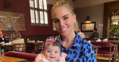 Danielle Lloyd's baby daughter Autumn is Liverpool FC's 'cutest fan'