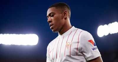 Man United loanee Anthony Martial 'whistled by Sevilla fans' amid poor La Liga form