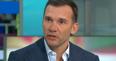 Andriy Shevchenko can't say Vladimir Putin's name with innocents killed and cities bombed