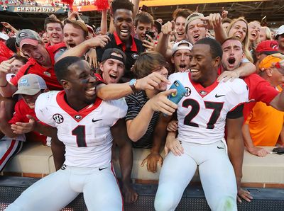 Nation’s top three running backs visit Georgia Bulldogs last week