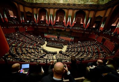 Not all Italian lawmakers plan to watch Ukrainian president's address