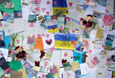 Letters of love from Scottish children placed in boxes of aid heading to Ukraine