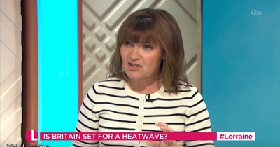 GMB presenter Laura Tobin predicts another UK heatwave on Lorraine slot
