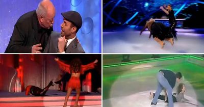 From wardrobe malfunctions to epic falls: The most unforgettable Dancing On Ice moments