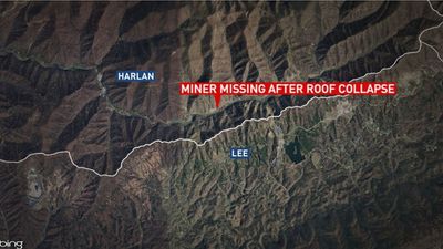 Roof collapse 14,000 feet underground strands Kentucky coal miner