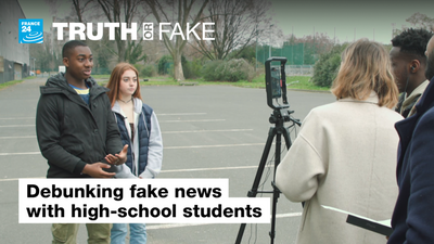 Truth or Fake 2022: Debunking fake news with high-school students