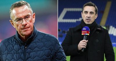 Man Utd have 'good idea' where dressing room leaks coming from after Gary Neville claim