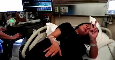 Kylie Jenner shares first glimpse of baby son Wolf in emotional labour room footage