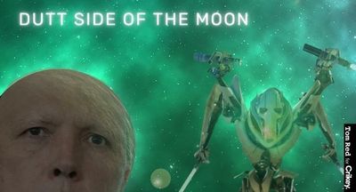 Why stop at plain old earth? Dutton heads off to space with latest election pitch