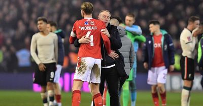 Nottingham Forest star sends emotional message to fans after 'goosebumps' moment
