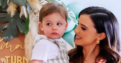 Lucy Mecklenburgh shares how she thickens son's drinks to stop fluid getting in lungs