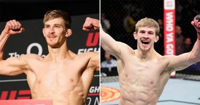 UFC star Arnold Allen piled on 20lb in 36 hours after weighing in for fight