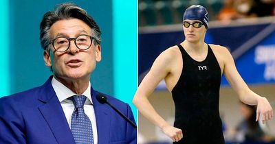 Lord Sebastian Coe says "gender cannot trump biology" in transgender athlete debate