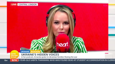 ‘Utterly ridiculous’: Amanda Holden tears into Priti Patel’s response to Ukrainian refugee crisis