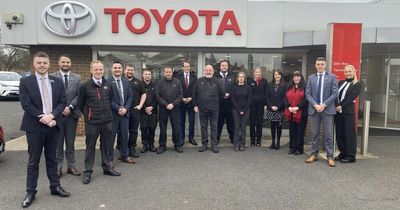 John Roe Toyota takes customer service excellence award