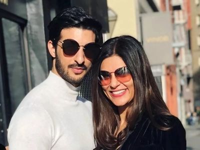 Sushmita Sen's ex-boyfriend Rohman Shawl gets lauded for protecting the actor from being mobbed by fans