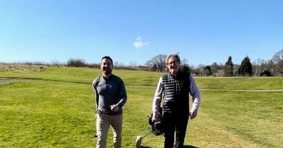 Martin Compston and Line of Duty stars play golf in luxury hotel stay just outside Glasgow