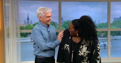 Phillip Schofield compares Alison Hammond's eyelashes to moths in hilarious This Morning segment