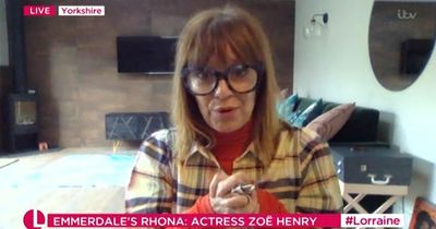 Emmerdale's Zoe Henry admits she prefers not having to film scenes with co-star husband Jeff Hordley