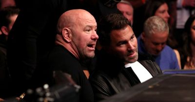 Eddie Hearn details cageside chat with UFC boss Dana White during London show