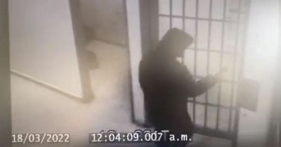 Dramatic CCTV footage shows Colombian drug cartel leader escaping high-security prison