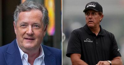 Piers Morgan slams the 'cancellation of Phil Mickelson' with golf star to miss Masters