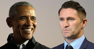 Robbie Keane's response to Barack Obama's claim that the pair are cousins