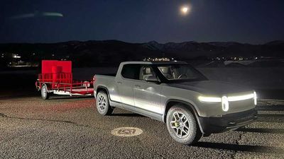 Rivian R1T Towing Tests: Does Trailer Weight Or Shape Impact Range More?