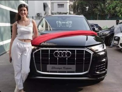Shanaya Kapoor splurges on a swanky car worth Rs 80 lakh ahead of her debut in ‘Bedhadak’
