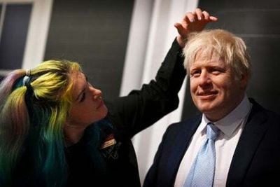 Boris Johnson waxwork unveiled at Madame Tussauds after artists spend 187 hours on his wild hair