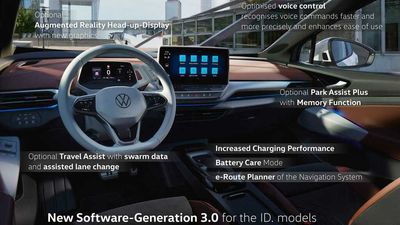 Volkswagen Releases Much Improved ID Software 3.0 With New Features