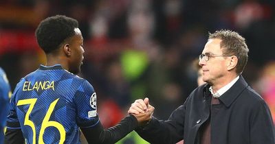 Anthony Elanga praises Manchester United boss Ralf Rangnick after 'dream' Sweden call-up