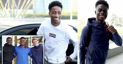 England stars arrive at St. George's Park ahead of Switzerland and Ivory Coast fixtures