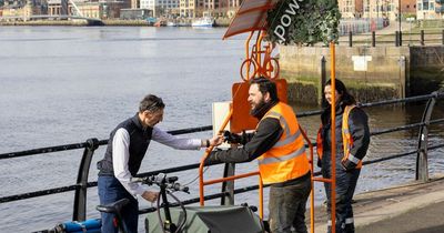 First of its kind off-grid e-bike charging station opens for business in Newcastle