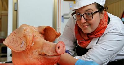 Meet the 'pork whisperer' who 'adores' the smell of meat and chats to her pigs
