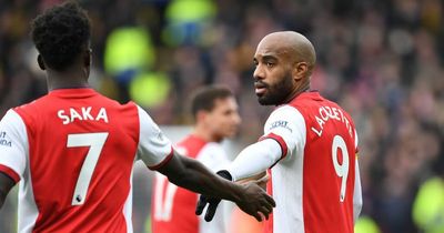 Alexandre Lacazette bites back at Steven Gerrard after brutal verdict on Arsenal's Bukayo Saka