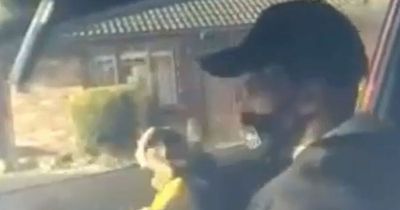 Dramatic video shows moment residents and even a bin lorry crew try to stop car being stolen in broad daylight