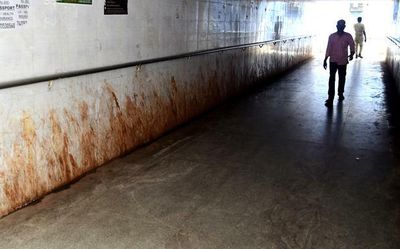 A day after student’s death, BBMP undertakes intensive cleaning of pedestrian underpasses