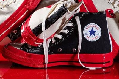 Converse and Comme des Garçons’ sneakers with hearts are back redder than ever