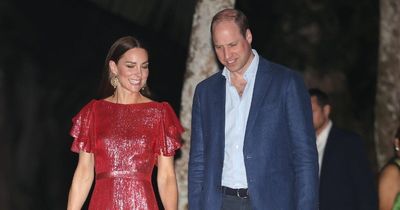 Royal fans left swooning over Prince William's sweet PDA towards wife Kate Middleton